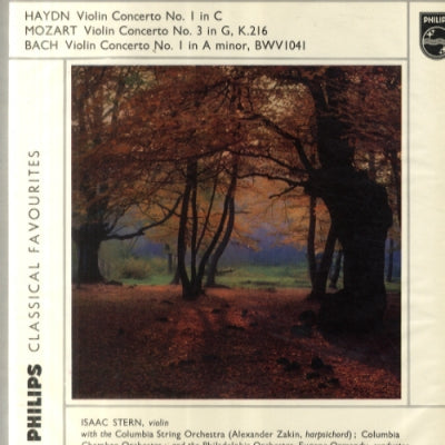 HAYDN / MOZART / BACH - STERN - Violin Concerti By Haydn, Mozart & Bach