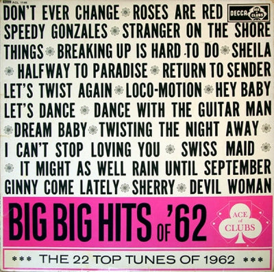 BRIAN POOLE AND THE TREMELOES - Big Big Hits Of '62
