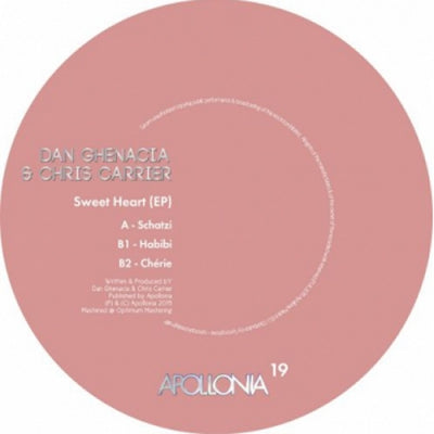 DAN GHENACIA & CHRIS CARRIER - Sweet Heart (EP)