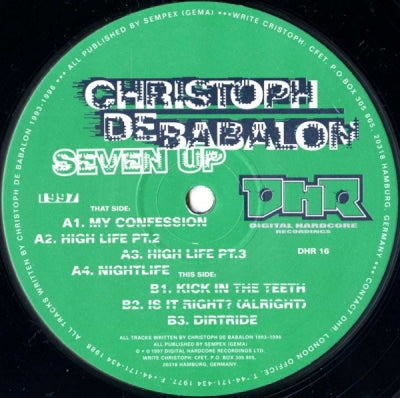 CHRISTOPH DE BABALON - Seven Up