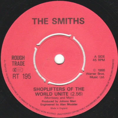 THE SMITHS - Shoplifters Of The World Unite