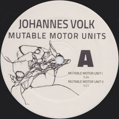 JOHANNES VOLK - Mutable Motor Units