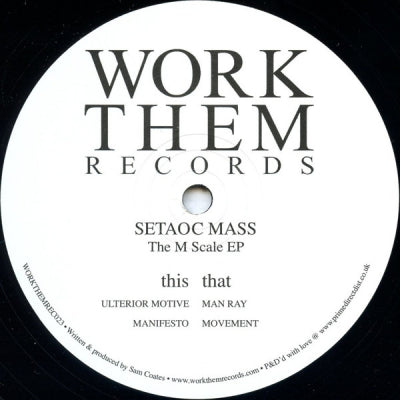 SETAOC MASS - The M Scale EP