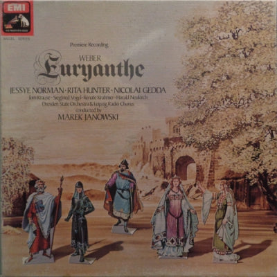 WEBER - JESSYE NORMAN, RITA HUNTER, NICOLAI GEDDA, TOM KRAUSE, SIEGFRIED VOGEL, RENATE KRAHMER, HARA - Euryanthe