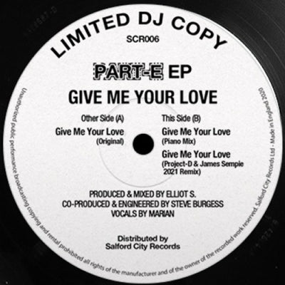 PART-E - Give Me Your Love