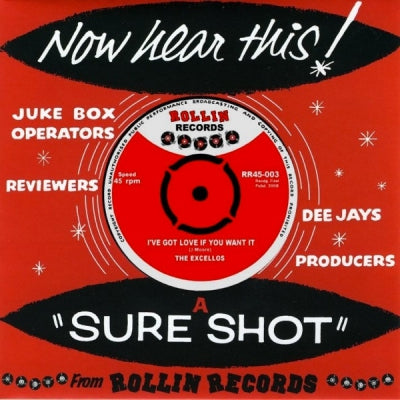 THE EXCELLOS - I've Got Love If You Want It / Susie-Q