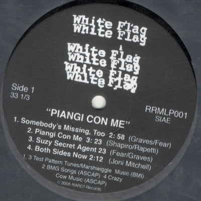 WHITE FLAG - Piangi Con Me