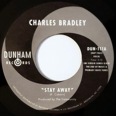 CHARLES BRADLEY / MENAHAN STREET BAND - Stay Away / Run It Back
