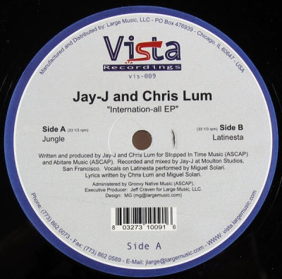 JAY-J AND CHRIS LUM - Internation-All EP