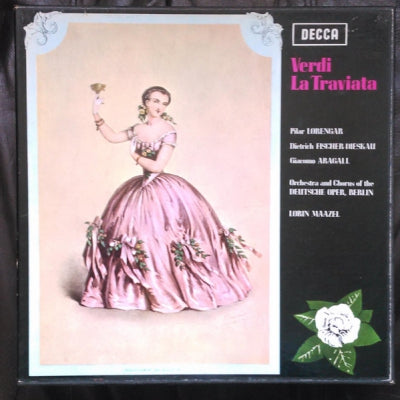 VERDI, PILAR LORENGAR, DIETRICH FISCHER-DIESKAU, GIACOMO ARAGALL, ORCHESTRA AND CHORUS OF THE DEUTSC - La Traviata