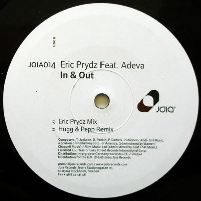 ERIC PRYDZ FEAT. ADEVA - In & Out