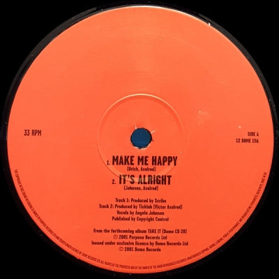 COOLY'S HOT-BOX - Make Me Happy / It's Alright / Take Me Home Tonight / Waste Of Time
