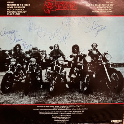 SAXON - Denim And Leather