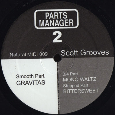 SCOTT GROOVES - Parts Manager 2