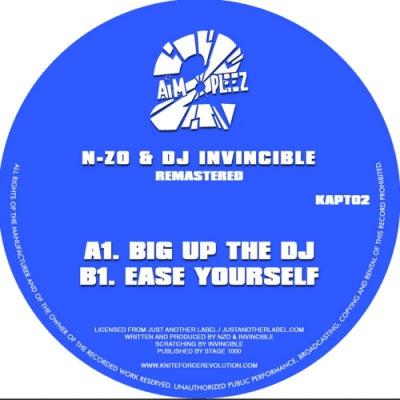 N-ZO & DJ INVINCIBLE - Big Up The DJ EP