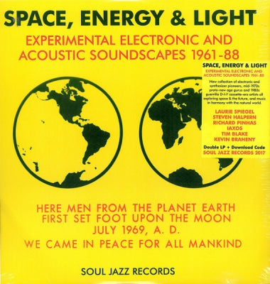 VARIOUS ARTISTS - Space, Energy & Light (Experimental Electronic And Acoustic Soundscapes 1961-88)