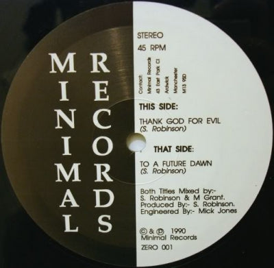 ZERO ZERO - Thank God For Evil / To A Future Dawn