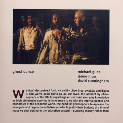 MICHAEL GILES / JAMIE MUIR / DAVID CUNNINGHAM - Ghost Dance