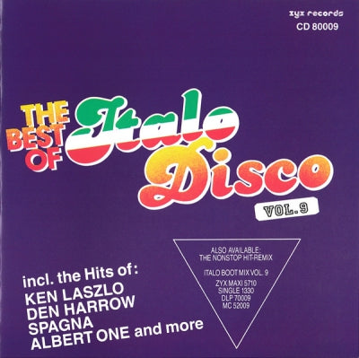 VARIOUS - The Best Of Italo-Disco Vol. 9