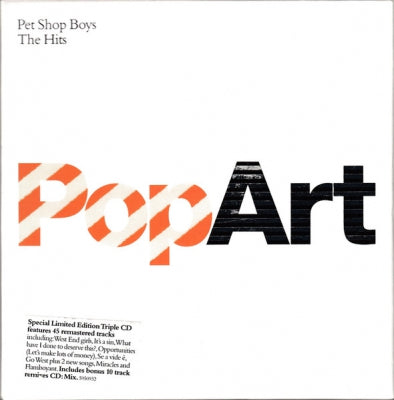 PET SHOP BOYS - PopArt (The Hits)