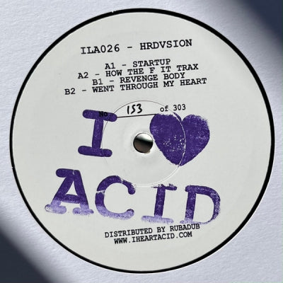HRDVISION - I Love Acid Twenty Six