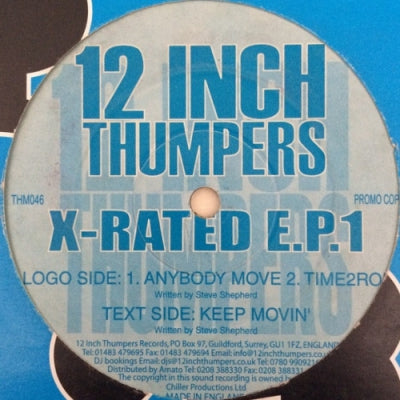 X-RATED - E.P.1 (Anybody Move / Time2Rok / Keep Movin')