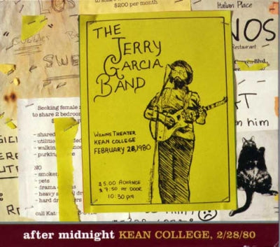 THE JERRY GARCIA BAND - After Midnight - Kean College, 2/28/80