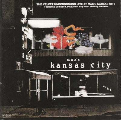 THE VELVET UNDERGROUND - Live At Max's Kansas City