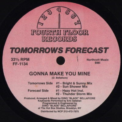TOMORROWS FORECAST - Gonna Make You Mine