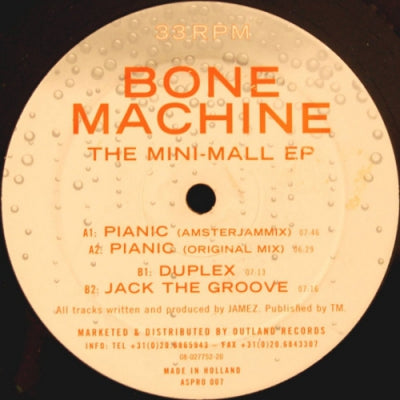 BONE MACHINE - The Mini-Mall EP