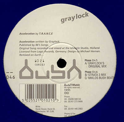GRAYLOCK - Acceleration By T.R.A.N.C.E.