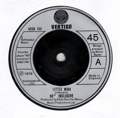 90° INCLUSIVE - Little Wing / Slave Trade