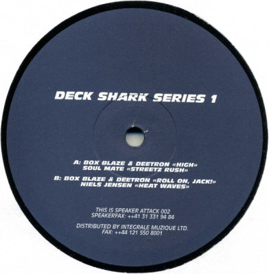 BOX BLAZE & DEETRON / SOULMATE / NIELS JENSEN - Deck Shark Series 1
