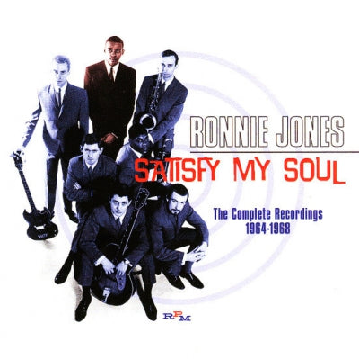 RONNIE JONES - Satisfy My Soul - The Complete Recordings 1964-1968