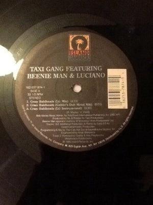 TAXI GANG FEATURING BEENIE MAN & LUCIANO - Crazy Baldheads