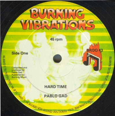 PABLO GAD - Hard Time / Lighter Shade Of Black