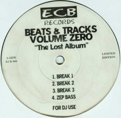 DJ ICEY - Beats & Tracks Volume Zero "The Lost Album"