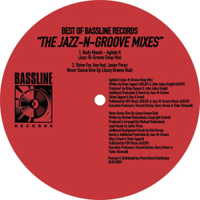 VARIOUS - Best of Bassline Records (The Jazz-N-Groove Mixes)