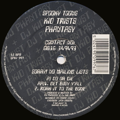 KID TWISTS / PHANTASY - Do Or Die