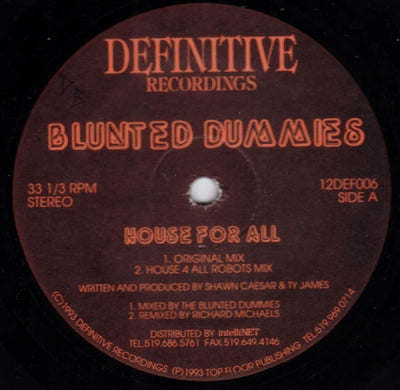 BLUNTED DUMMIES - House For All