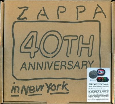 FRANK ZAPPA - Zappa In New York (40th Anniversary Edition)