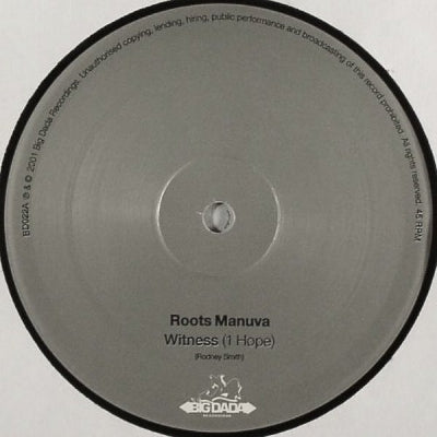 ROOTS MANUVA - Witness (One Hope)