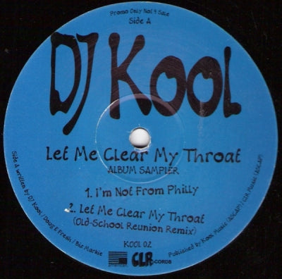 DJ KOOL - Let Me Clear My Throat (Album Sampler)