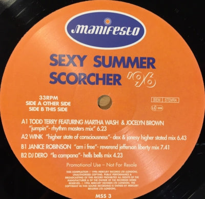 VARIOUS - Sexy Summer Scorcher '96