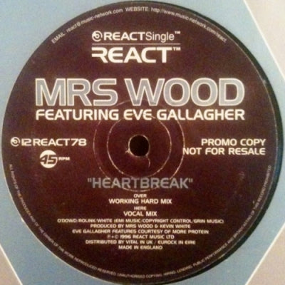 MRS WOOD FEATURING EVE GALLAGHER - Heartbreak