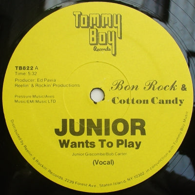 BON ROCK & COTTON CANDY - Junior Wants To Play