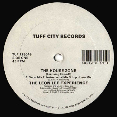 THE LEON LEE EXPERIENCE - The House Zone / In The Mix / Music Play