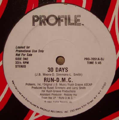 RUN-D.M.C. - 30 Days