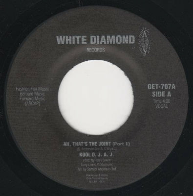 KOOL D.J. A.J. - Ah, That's The Joint