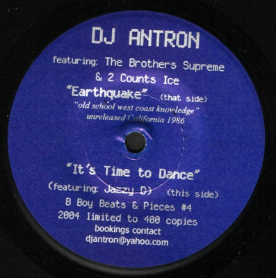 DJ ANTRON - Earthquake
